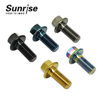 Parafusos Torx internos de flange de cabeça hexagonal padrão ISO