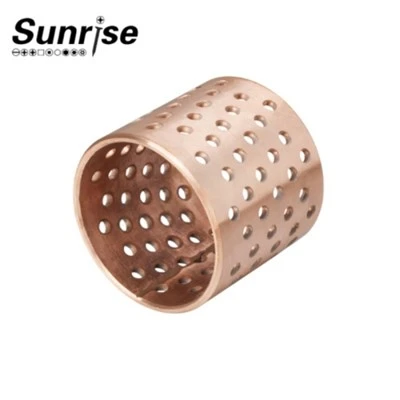 Bucha de bronze de rolamento lubrificado sólido