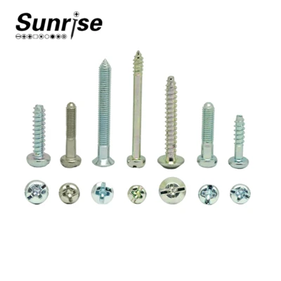 Parafuso auto-roscante Tornillos Pan Head Phillips com fenda combinada